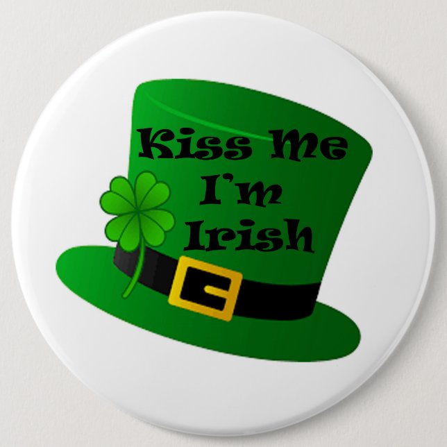 St Patrick's Day Button (Front)