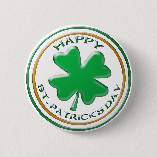 St Patricks Day buttons (Front)
