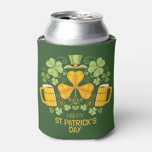 St Patrick's Day  Can Cooler (Can Front)