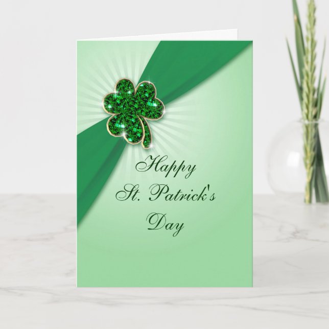 St. Patrick's Day Card (Front)