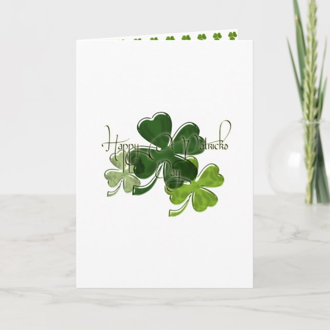 St. Patrick's Day Card (Front)
