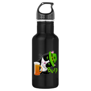St. Patrick's Day Cat 532 Ml Water Bottle