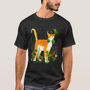 St Patricks Day Cat T Shirt