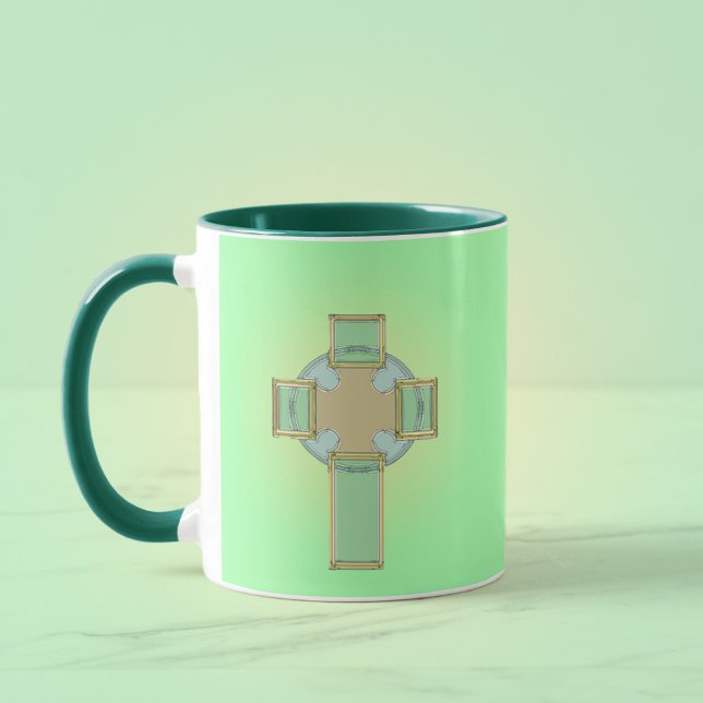 St. Patrick's Day Celtic Cross  Coffee Mug (Creator Uploaded)
