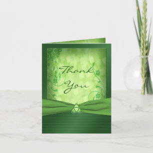 St. Patrick's Day Celtic Love Knot Thank You Card