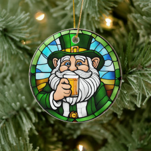 St Patricks Day Ceramic Ornament