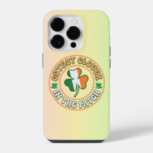 St. Patrick's Day Charm Cutest Clover in the Patch iPhone 14 Pro Case
