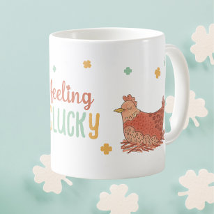 St. Patricks Day Chickens Funny Coffee Mug