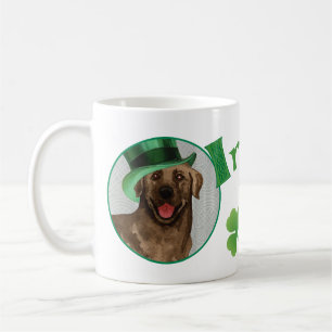 St. Patrick's Day Chocolate Lab Coffee Mug