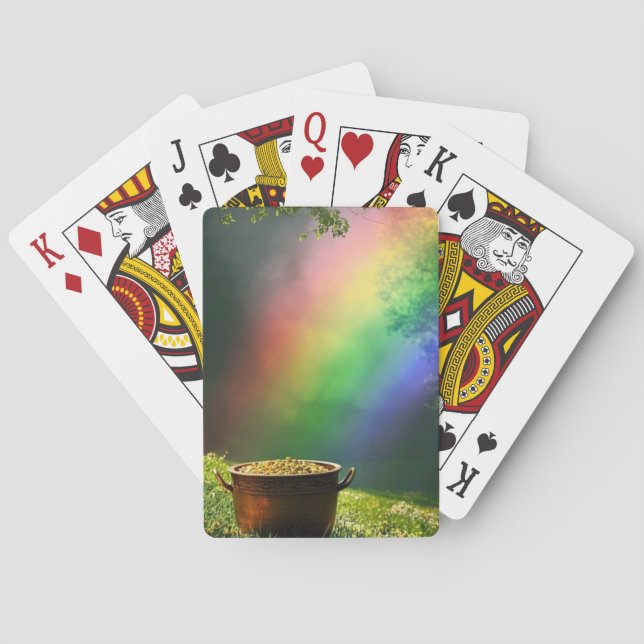 St. Patrick's Day Classic Playing Cards (Back)