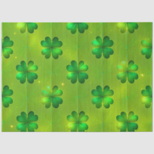 St Patrick's Day Clover 4 Lists Popular Collection Tissue Paper