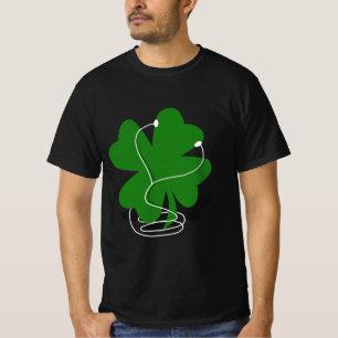 St. Patrick's Day Clover - iRish Clover T-Shirt