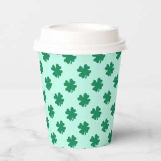 St. Patrick's Day Clover Leaves Pattern-54601 Paper Cups