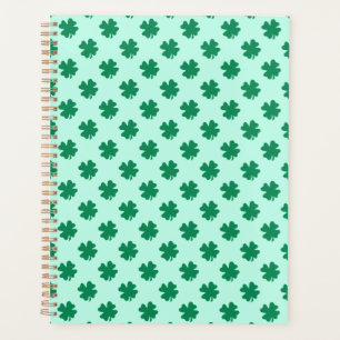 St. Patrick's Day Clover Leaves Pattern-54602 Planner
