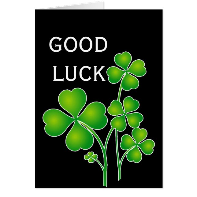 St. Patrick's Day Clover + your ideas (Front)