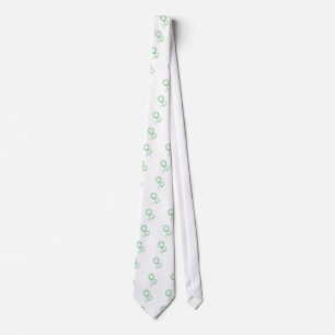 St. Patrick's Day Clovers Tie