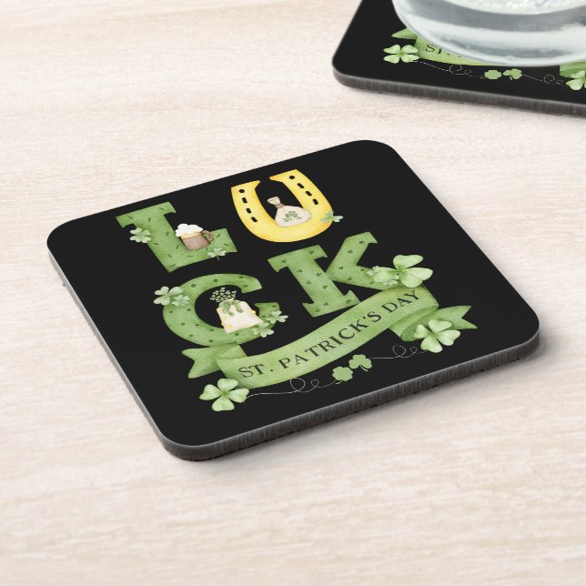 St Patricks  Day Coasters (Left Side)