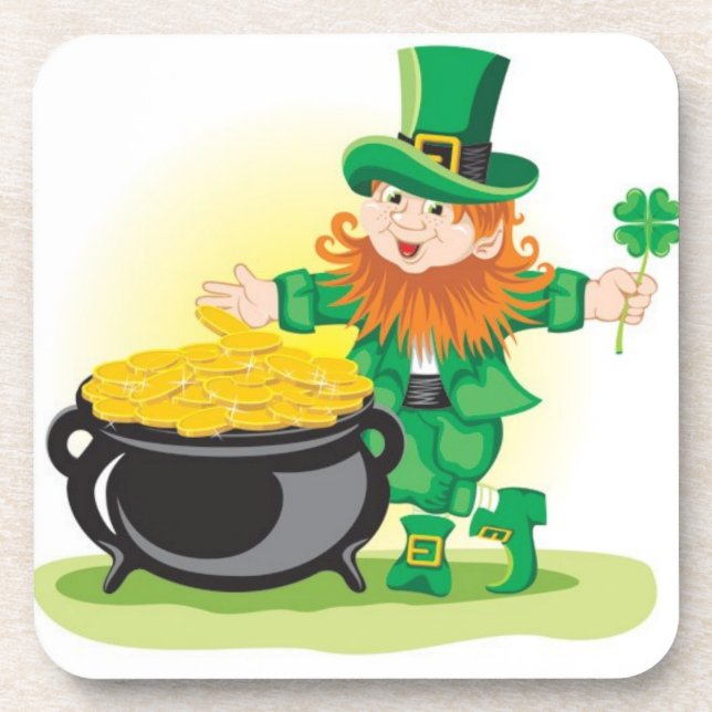 St Patricks Day Coasters Set (Front)