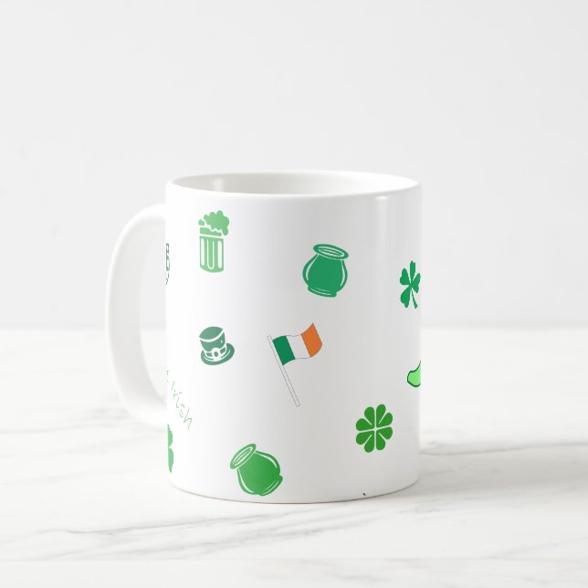 St. Patrick's Day  Coffee Mug (Front Left)