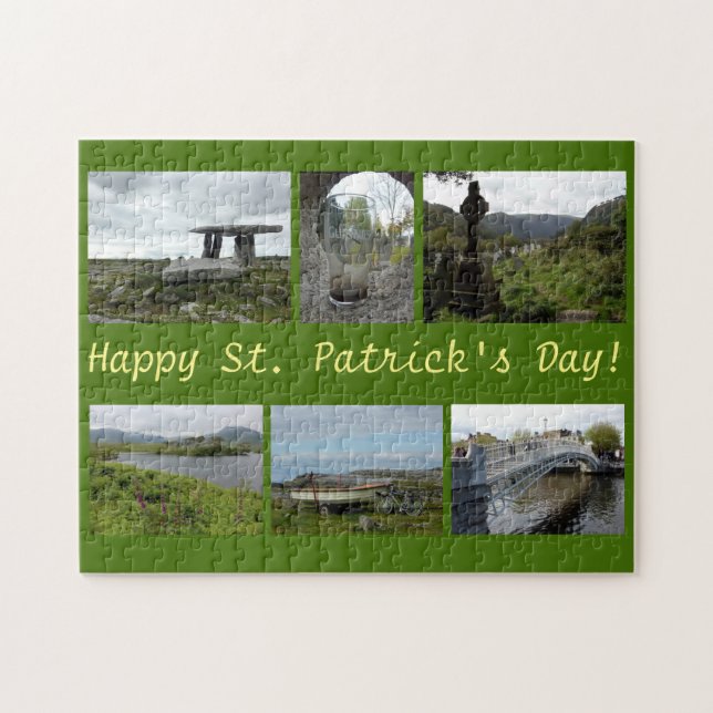 St. Patrick's Day Collage Jigsaw Puzzle (Horizontal)