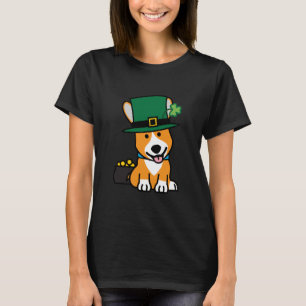 St. Patrick's Day Corgi Leprechaun Dog Puppy Doggy T-Shirt