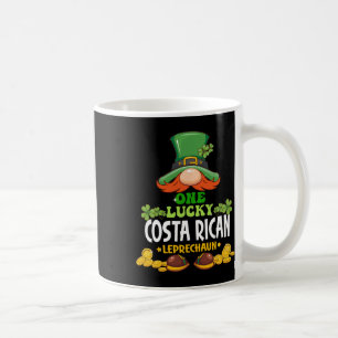St Patricks Day Costa Rican Lucky One Matching Par Coffee Mug
