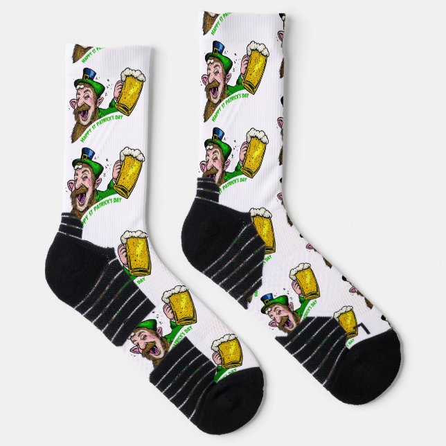 St Patrick's Day Crew Socks (Right)