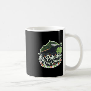 St Patrick's Day Cruise Ship Cruising Shamrock Iri Coffee Mug