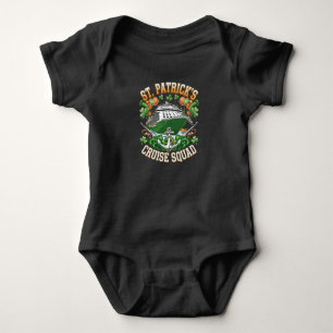 St Patrick's Day Cruise Squad 2025 Family Matching Baby Bodysuit