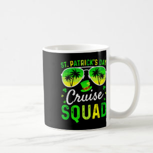 St Patrick's Day Cruise Squad 2025 Funny Family Ma Coffee Mug