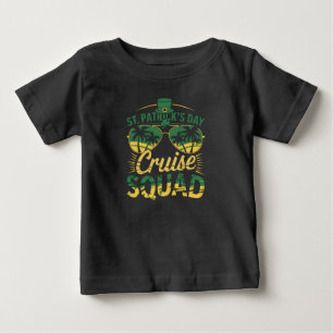 St Patrick's Day Cruise Squad Family Matching Baby T-Shirt