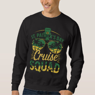 St Patrick's Day Cruise Squad Family Matching Sweatshirt