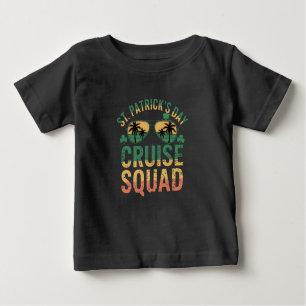 St Patrick's Day Cruise Squad Funny Family Matchin Baby T-Shirt
