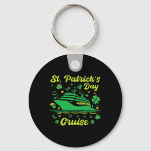 St. Patrick's Day Cruise Vacation Cruising Ship Ma Key Ring