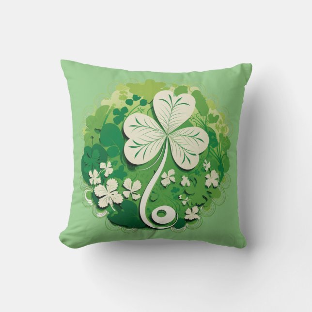 St Patricks Day  Cushion (Front)