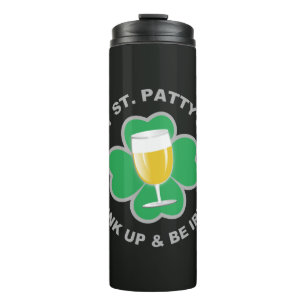 St. Patrick's Day custom name tumbler