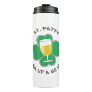 St. Patrick's Day custom name tumbler