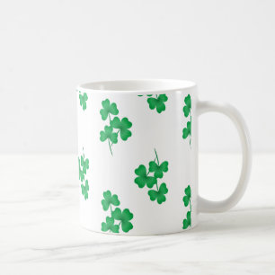St. Patrick's Day custom shamrock mug