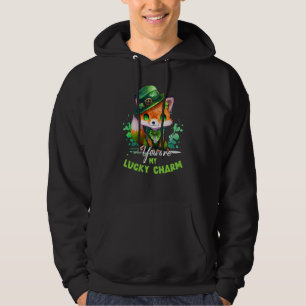 St Patricks Day Cute Luck Charm Animals Cute Fox Hoodie