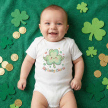 St. Patrick's Day Cute "My Lucky Charm" Clover