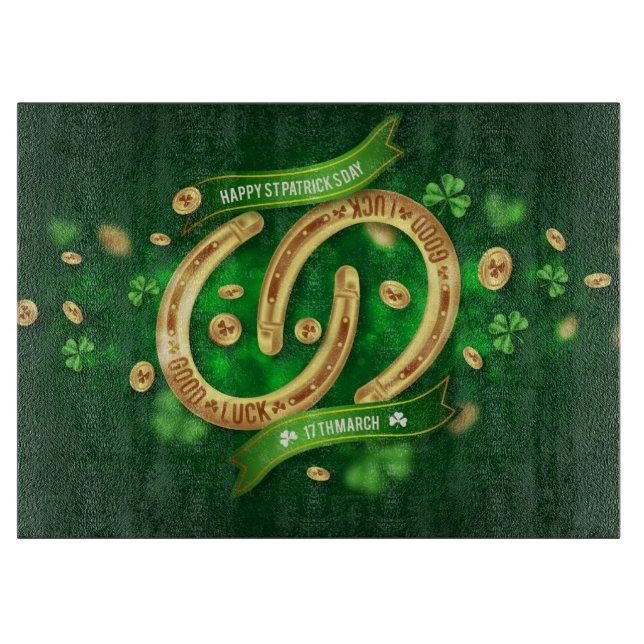 St. Patrick's Day Cutting Board (Front)