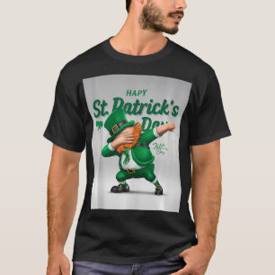 St Patricks Day Dabbing Boys Girls Men Dab Dance T-Shirt