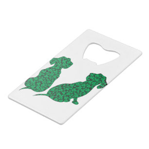 St. Patrick's Day Dachshunds