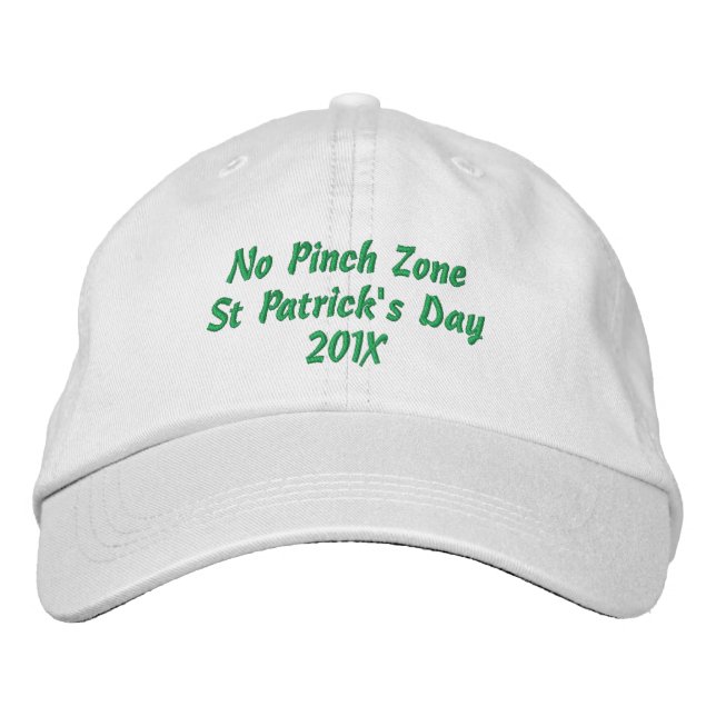 St Patricks Day Dated  Hat (Front)
