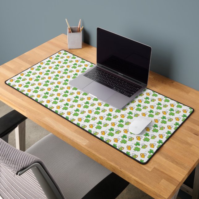 St. Patrick's Day Desk Mat (Office 2)