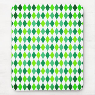 St. Patrick's Day Diamond Shape Pattern-54603 Mouse Pad
