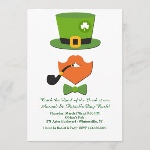 St. Patrick's Day Disguise Invitation