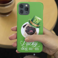 St Patrick's Day Dog Mum Custom Photo Hat