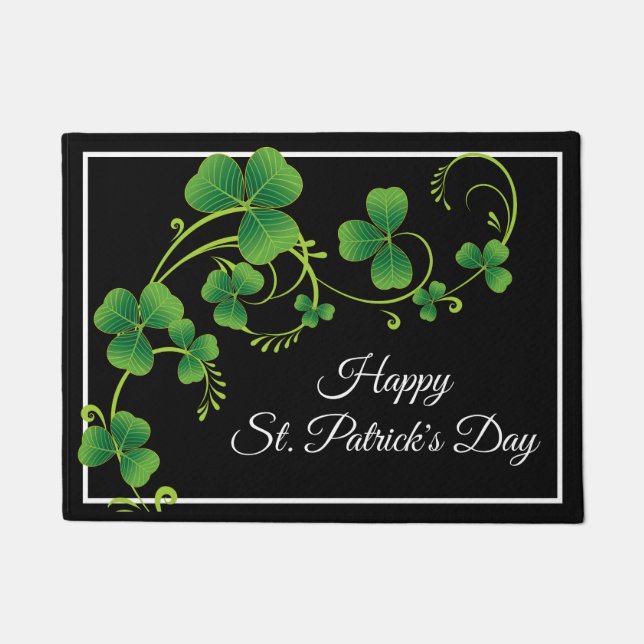 St Patrick's Day Doormat (Front)