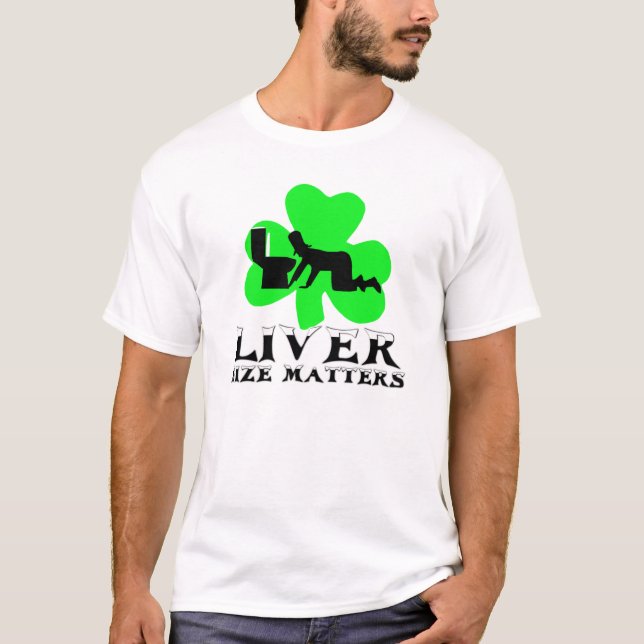 St Patrick's Day drinking T-Shirt (Front)